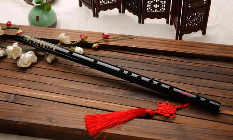 笛子初学成人乐器/白黑色素笛苦竹横笛/魔道祖师陈情古风cos道具