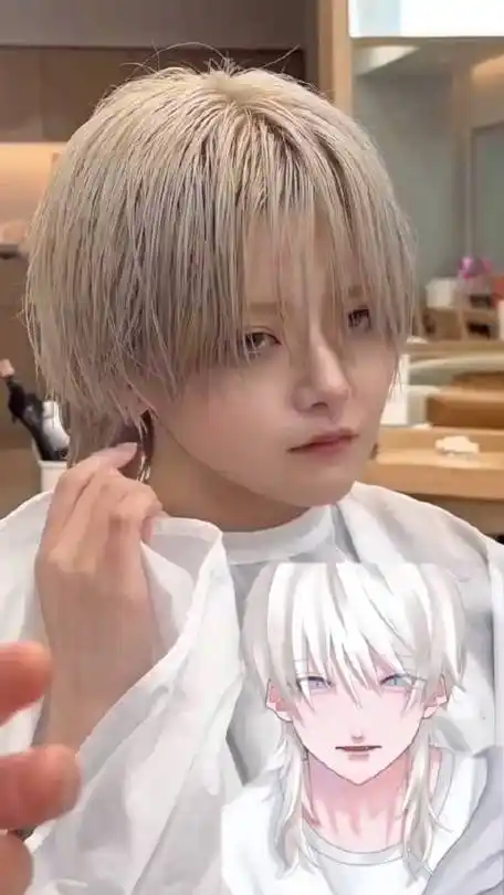 狼尾短发,帅不帅!|短发|发型_新浪新闻