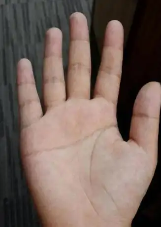 道通师傅男人断掌手相图解几种类型