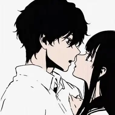 情侣头像一左一右配对动漫可爱