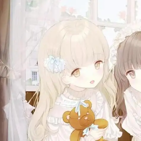 头像:绝美动漫闺蜜头像双人小仙女快来用