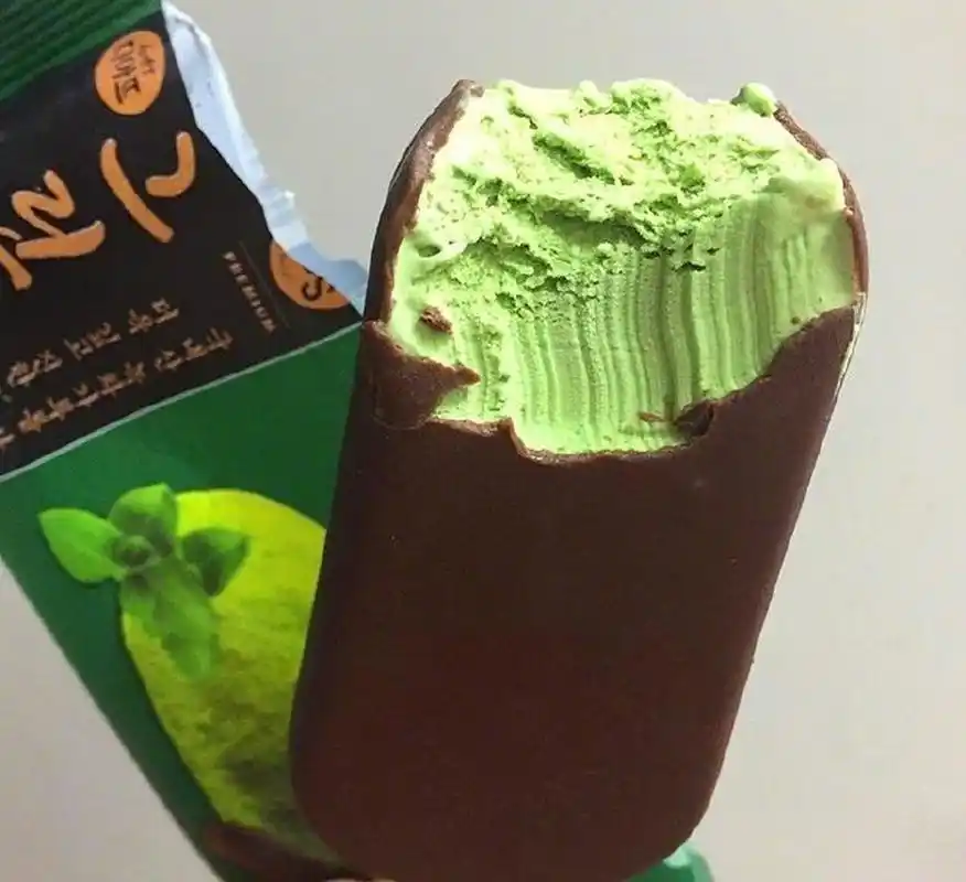 抹茶脆皮冰淇淋,看看吧.