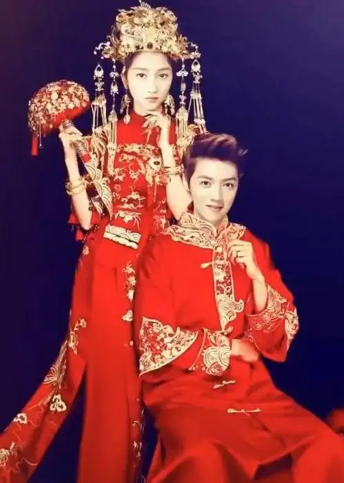 鹿晗关晓彤神仙恋爱,"结婚照"流出|娱乐圈|小楠_网易订阅