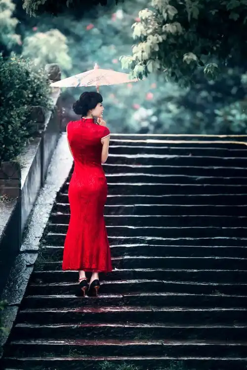 【古装旗袍】烟雨江南