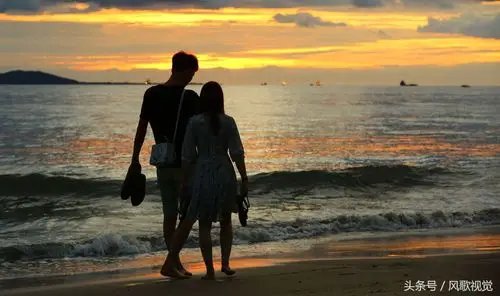 三亚无敌海滩处处是情侣的浪漫时光