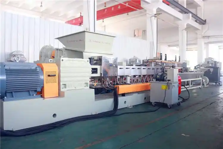 三螺杆造粒机三螺杆塑料造粒机三螺杆挤出机三螺杆造粒代加工生产工艺