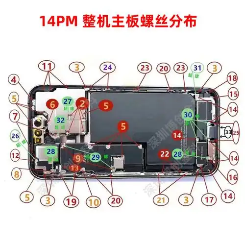 5十字螺丝 适用苹果14pm-阿里巴巴