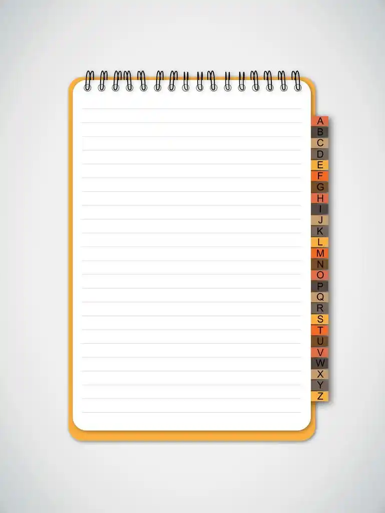 与书签笔记本,笔记本与书签目录