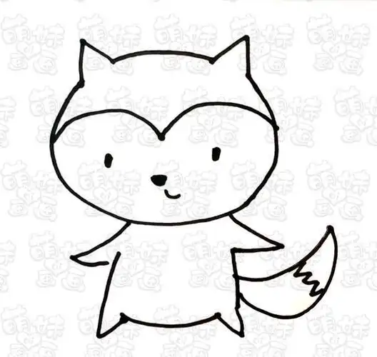 动物简笔画动物简笔画小动物简单可爱