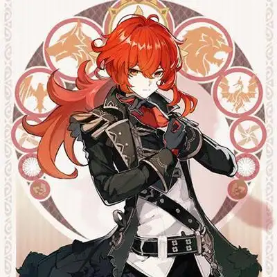 高清原神迪卢克头像图片