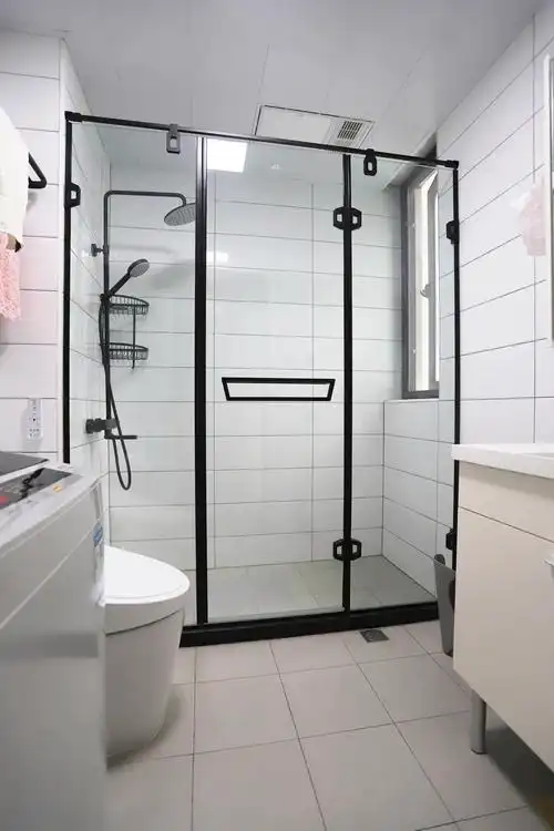 卫生间不足1㎡ 也能拥有干湿分离的舒适淋浴区!