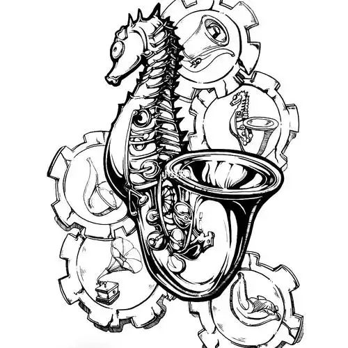 艺术考研黑白装饰画素材分享