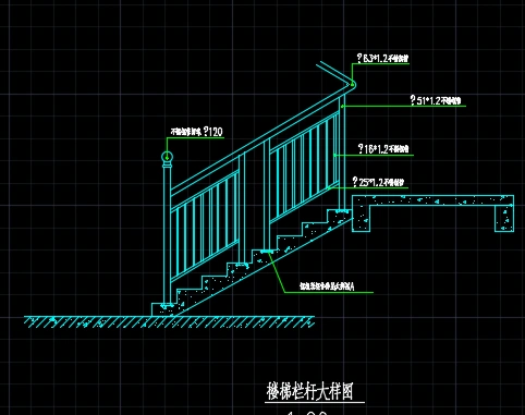 不锈钢栏杆设计图