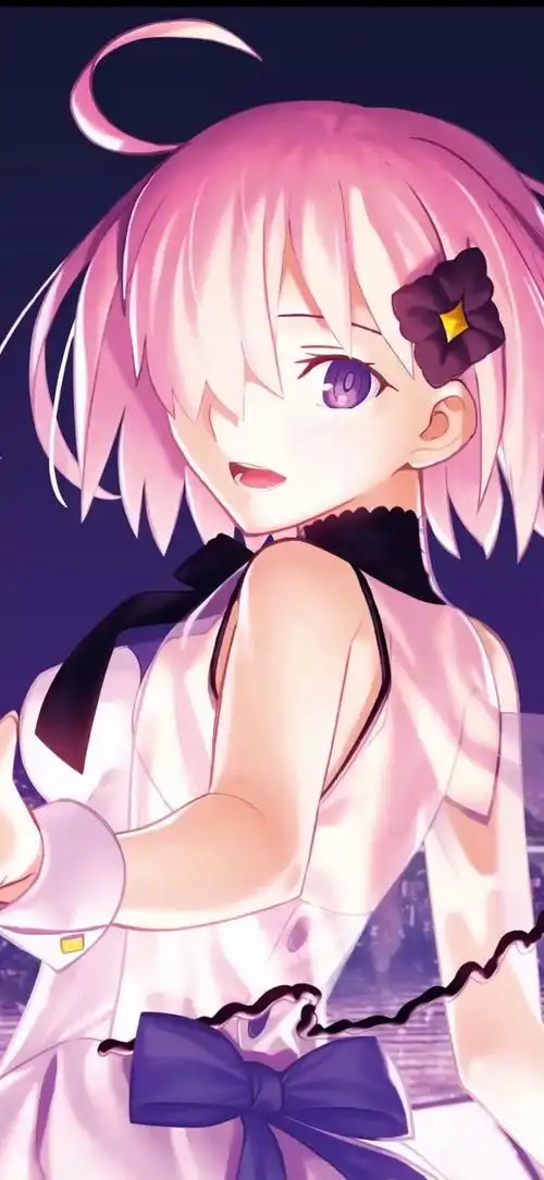 玛修想和你跳舞 fgo 4k 玛修动态壁纸动态壁纸_高清竖屏视频下载-火萤