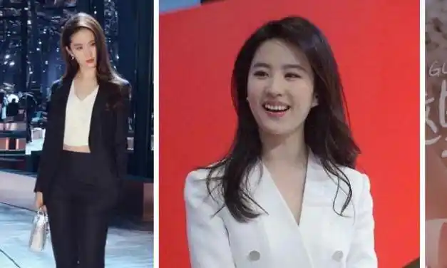 神仙姐姐刘亦菲穿这种裙子胖十斤也看不出显瘦又时尚