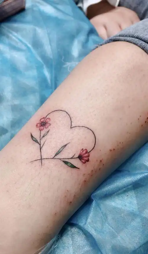 小清新纹身图片