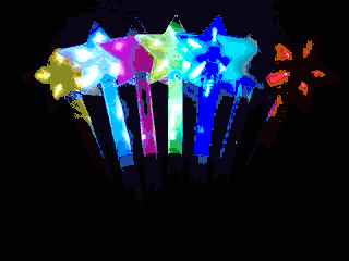 演唱会不可或缺的荧光棒想好了明天该怎么"盛装出席"提前研究好了出行