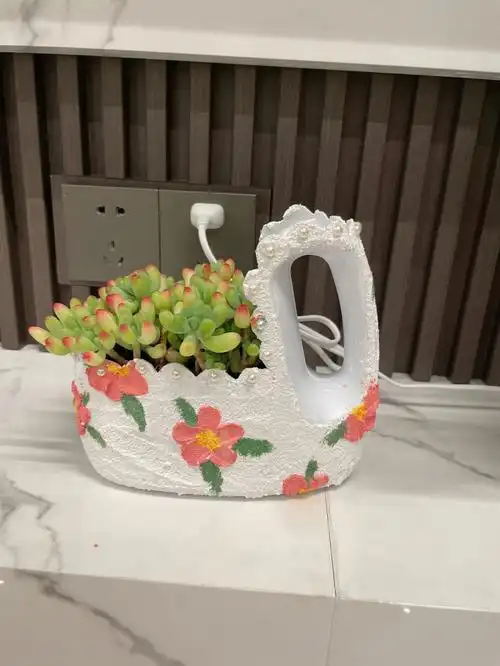 幼儿园手工制作旧物改造花盆