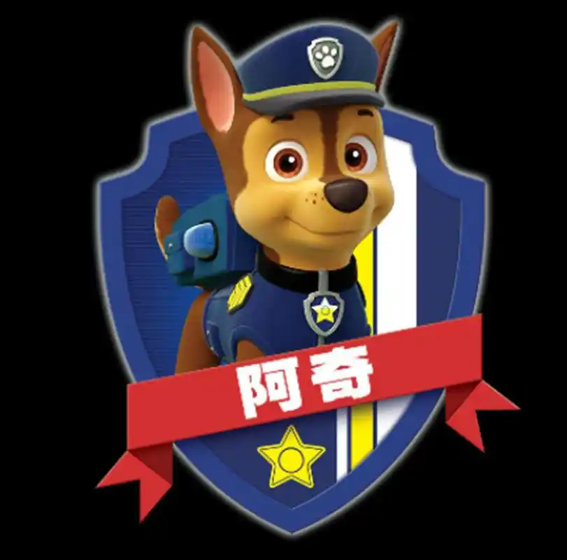 《汪汪队》中每个人物图片对应的名字?