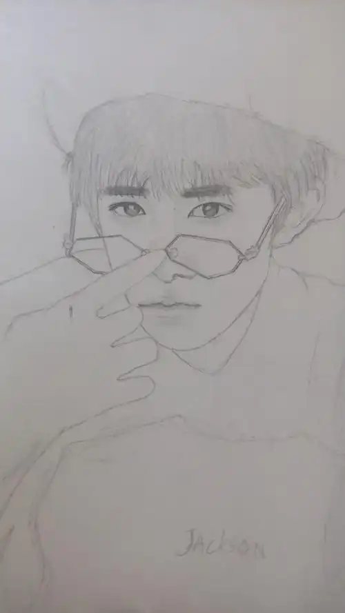 铅笔画 易烊千玺 - 简书