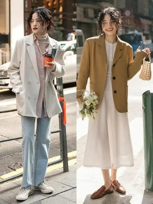 时尚女装搭配图片(女人穿衣搭配技巧简单大方)(2)