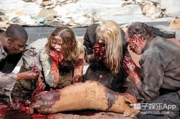 原来这么拍电影里丧尸们吃的尸体现实中到底是啥