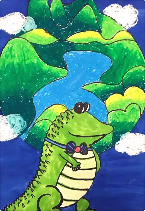 《保护生物多样性》主题大赛绘画作品选登