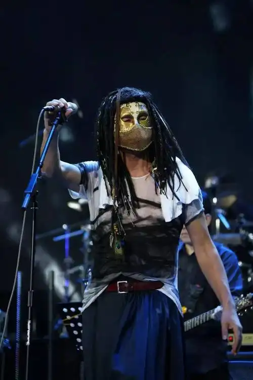 沙宝亮《蒙面歌王》装上台