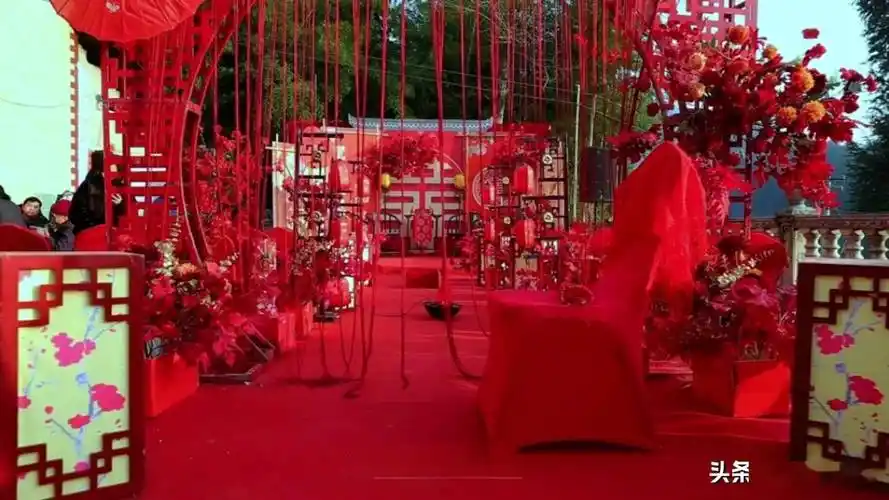 我村首富婚礼,在朋友圈火了,接地气又不俗,网友:疼