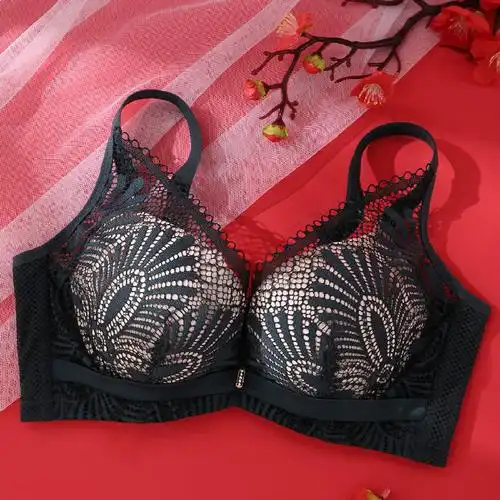 junerose 六月玫瑰 女士蕾丝文胸 lw201202,￥14.9.