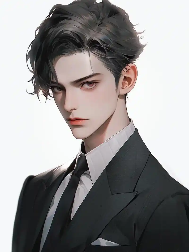二次元 #动漫 #西装杀 #男生头像 #霸道总裁 - 抖音