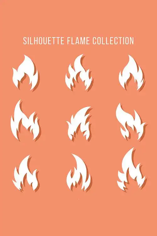 火焰火焰矢量图标图片-火焰火焰矢量图标设计素材-火焰火焰矢量图标模