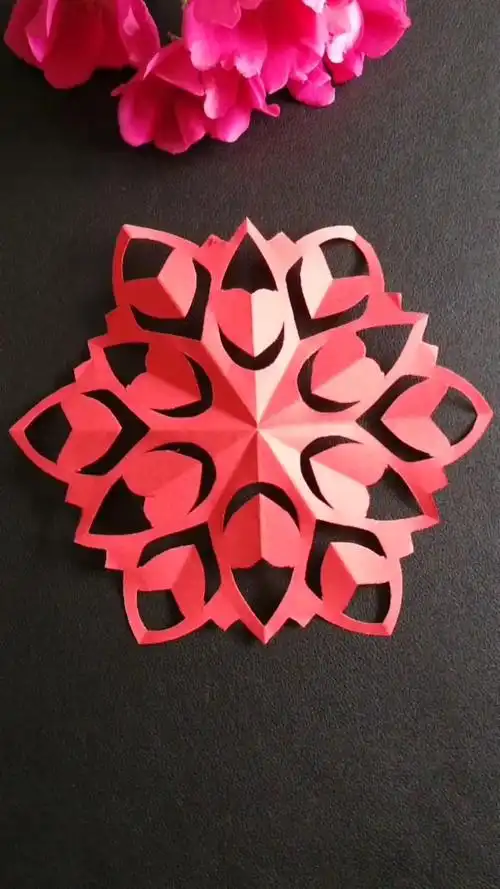 剪纸#手工剪纸六角窗花,喜欢就赶紧收藏吧.