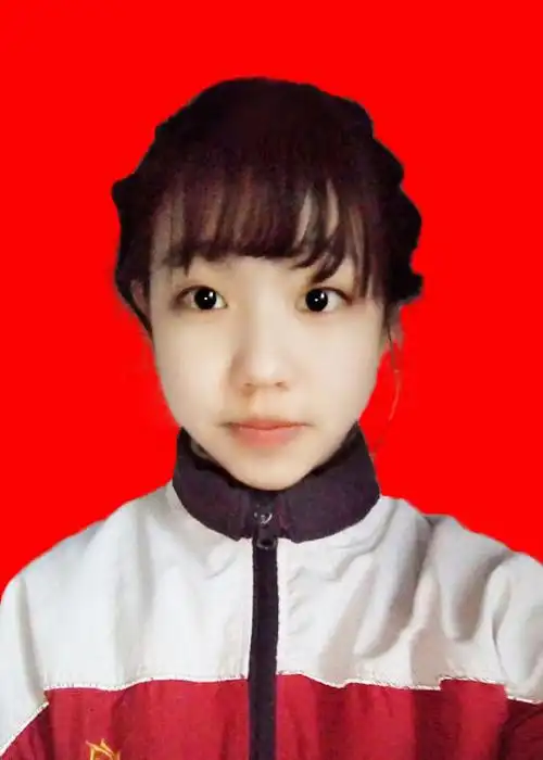 我要办学生证 谁能把我把照片背景改成证件照那种红色啊拜托拜托