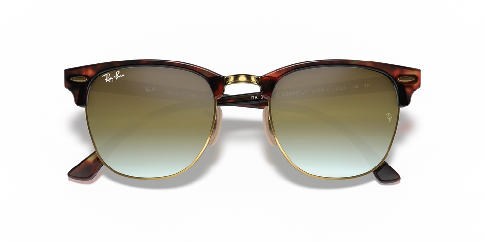 ray-ban 0rb3016-派对达人闪光渐变镜片 油亮 玳瑁色 sun closed