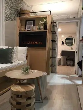 15平米的极小户型室内装修方案图片179830平方米小户型客厅背景墙装修