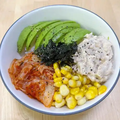 香港懒人午餐减脂健康金枪鱼波奇饭