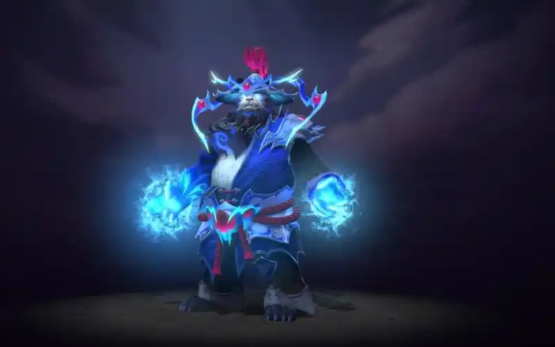 dota2 2023夏季典藏宝瓶 蓝猫帅到爆 玛西双马尾