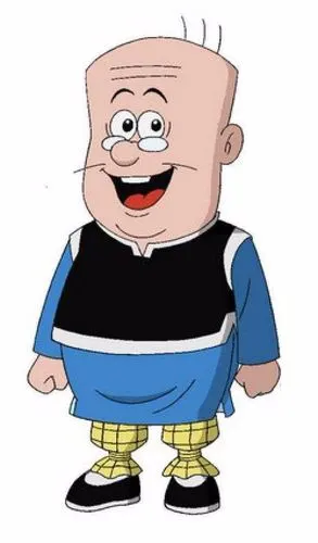 突然发现老夫子里的大番薯像某人!