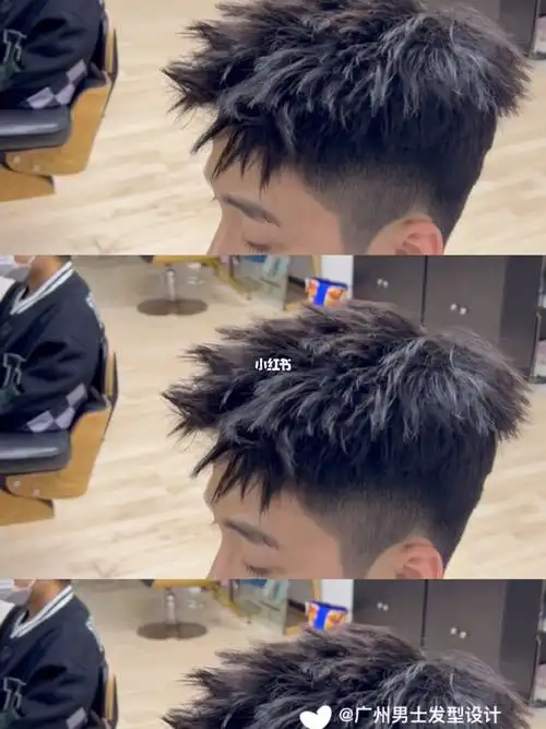 发型推荐纹理清晰自然发根蓬松颜色显白耐看钢夹烫纹理烫烟花烫摩根烫