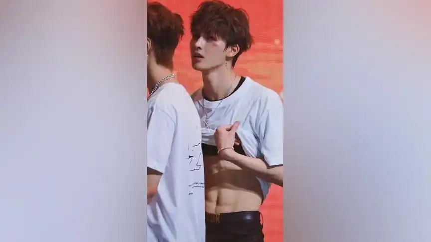 你绝对没见过的朱正廷腹肌合集