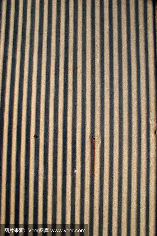 瓦楞铁,瓦楞纸板,垂直画幅,灰色,墙
