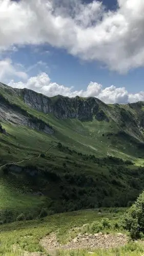 优美的自然山脉风光