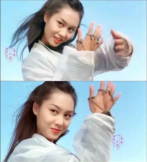 朱茵重现经典wink#不得不说朱茵还是那么的年轻漂亮,朱茵重现了经典