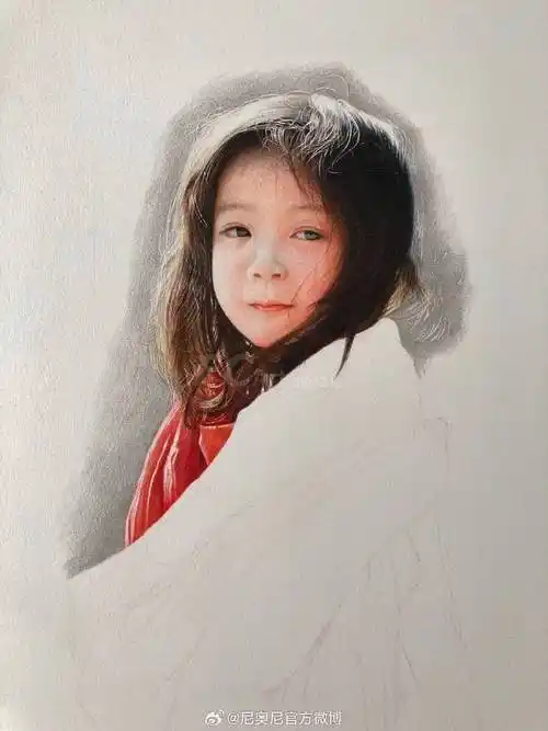 彩铅画的魅力 画师-方寸art
