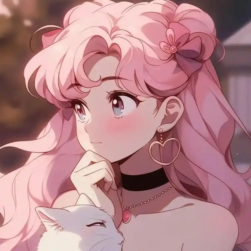 粉色旧漫 温柔的颜色 温柔的粉色头像