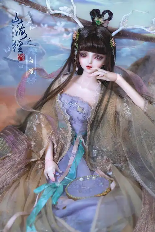 bjd娃娃asdoll天使工房山海经之白鹿dl320041淘宝网