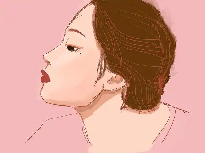 侧脸|插画|插画习作|sasakiharumi - 原创作品 - 站酷 (zcool)