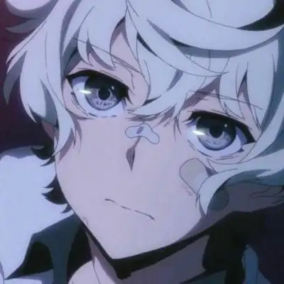 抖音动漫男黑白丧头像