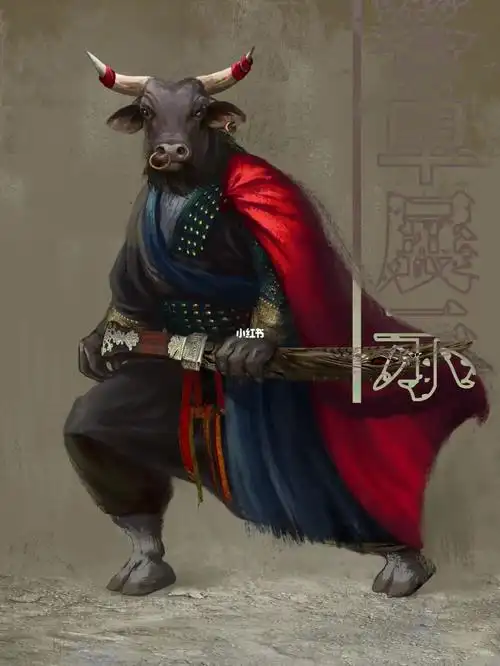 十二生肖拟人牛